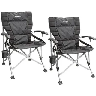 Brunner Campingstuhl Raptor XL Schwarz