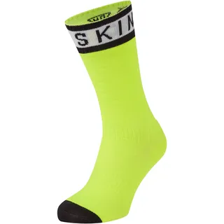 Sealskinz, Unisex, Sportsocken, Scoulton (36 - 38), Grün, Gelb