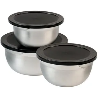 KESPER Rührschüssel Silber 3-tlg.