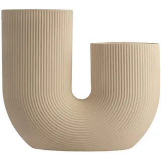 Storefactory Vase STRAVALLA beige 24x7x21cm