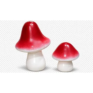 Home-trends24.de LED-Dekofigur LED Deko Pilz Figur Objekt Tischdeko Herbstdeko 2er Set (2 St)