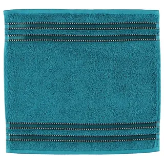 VOSSEN Cult de Luxe Seiftuch 30 x 30 cm lagoon 3 St.