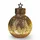LED Kugelleuchte Winterwald Gold