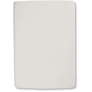 ESTELLA Spannbettlaken Zwirnjersey Jersey Weiß Elfenbein 100 x 200 cm