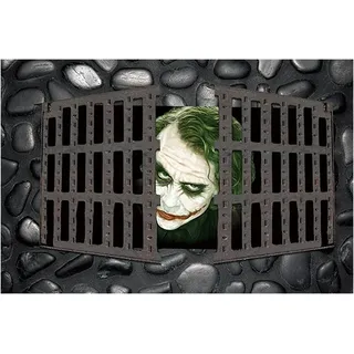 Halloween-fußmatte (40 X 60 Cm, C), Halloween-clown-fußmatte, Gruseliges S