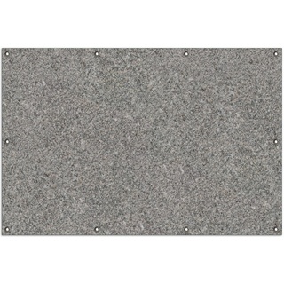 Wallario Sichtschutzzaunmatten Muster grauer Marmor Optik -Granit - marmoriert 100 cm x 150 cm