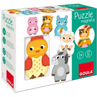 Goula Magnetisches Holzpuzzle Bauernhof 455245