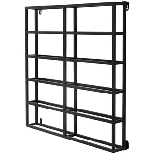 Bloomingville Weinregal 40 x 10 x 10 cm Schwarz