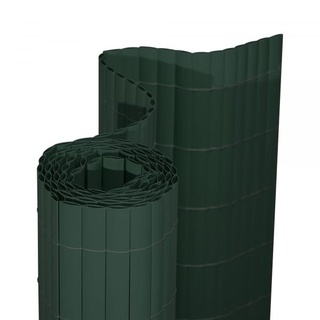 Premium PVC Sichtschutzmatte | 80x300 cm, grün | JAROLIFT Sichtschutz / Sichtschutzzaun aus Kunststoff für Balkon, Garten, Terrasse