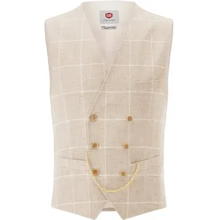 CG Club of Gents Anzugweste CG Perry beige 50