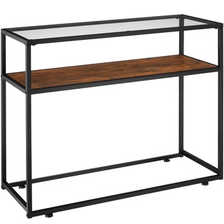 Konsolentisch Kilkenny 100x41x80,5cm - Industrial Holz dunkel, rustikal