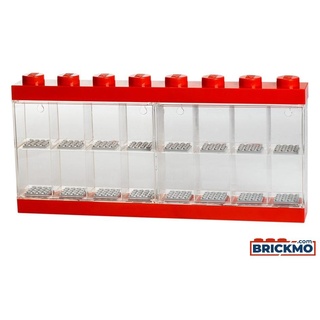 LEGO Minifgures 5006154 Schaukasten für 16 Minifiguren rot 5006154
