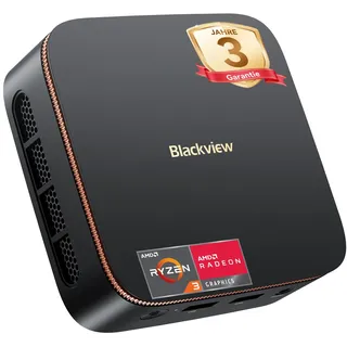 Blackview MP20 Mini-PC AMD Ryzen 3300U 4K 16 GB RAM 512 GB SSD Win 11