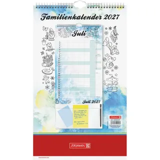 Brunnen Familienkalender Aquarell 2027