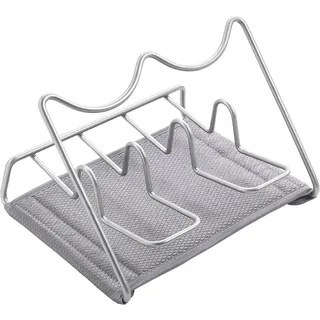 Metaltex Abtropfgestell Drymug-2 21 x 17 x 13 cm Farbe Silber
