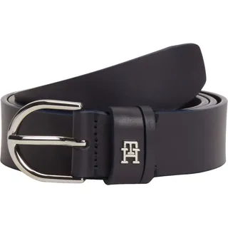 Tommy Hilfiger Damengürtel Leder blau 90