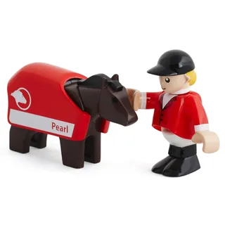BRIO Pferd mit Reiter (33793)