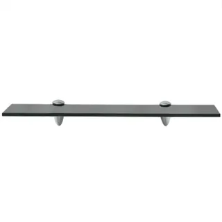 vidaXL Wandregal 50 x 20 cm Schwarz
