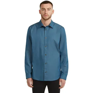 G-Star Clean Slim Langarmhemd Blau XXL