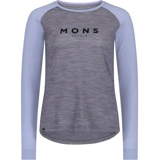 Mons Royale Icon Merino Raglan Long Sleeve Sweatshirt Grau S