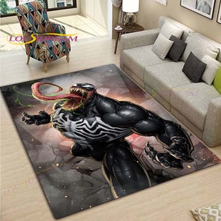 YZGAH Venom Pattern Teppiche Wohnzimmer Anti-Rutsch-Teppich Kinder Schlafzimmer Matten Yogamatte Großer Teppich Dekor H1373 80X120Cm