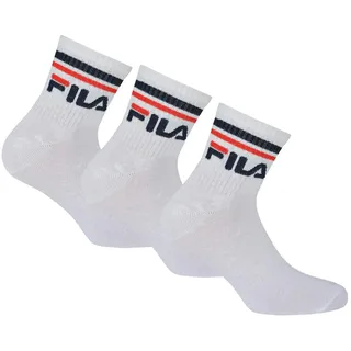 Fila Socken 3er Pack Weiß 43-46