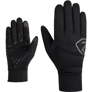 Ziener Ivano Touch Fingerhandschuhe Schwarz/Gelb 9