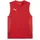 teamGOAL ärmelloses Trikot Herren 01 red/white/fast red L