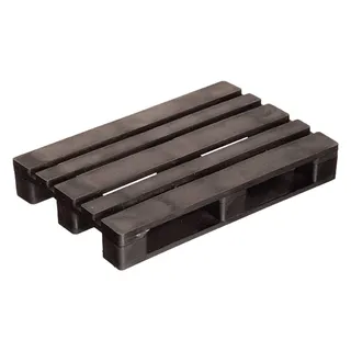 Untersetzer Mini-Palette, Kunststoff - schwarz"