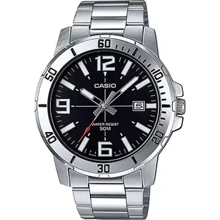 Casio MTP-VD01D-1E Edelstahl 10,3 mm