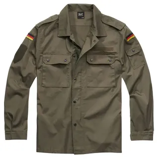Brandit Textil Bw Field Langarmhemd Olive 4XL