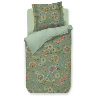 PiP Studio Bettwäsche Matata Bettwäsche grün 155x220cm (1 Set)