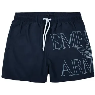 Emporio Armani Badehose Boxer Beachwear mit großem Logoprint L