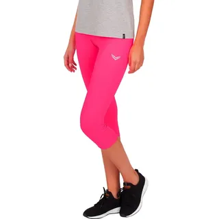 Leggings TRIGEMA "TRIGEMA Capri-Leggings" Gr. XXL, US-Größen, pink (power, pink) Damen Hosen Leggings