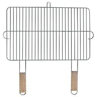 FLORALAND SP. Z O.O. SP. K. Grillrost 54 x 34 cm Stahl verchromt silber