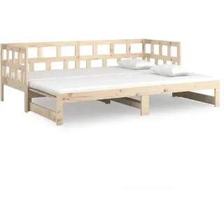 vidaXL Tagesbett 80 x 200 cm Braun