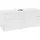 Waschbeckenunterschrank 120 x 55 cm Glossy White