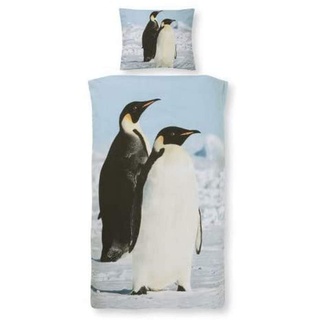 Day Dream kids Pinguin Bettbezüge, Baumwolle, Multi, 140 x 200 cm