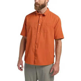 Jack Wolfskin Sierra Canyon Kurzarmhemd Burnt Orange M