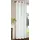 Vorhang Blickdicht Schal Matte unifarbene Gardine mit Material aus Microsatin Micofaser-Gewebe HxB 175x140 cm Creme 20405