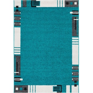 Teppich Luna 3, Andiamo, rechteckig, Höhe: 7 mm, Wohnzimmer blau 80 cm x 150 cm x 7 mm