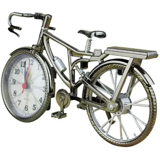 Vintage-tischwecker In Fahrradform Mit Arabischen Ziffern, Eine Neue, Kreative Dekoration Für Zuhause, Garten, Büro Und Bastelarbeiten.