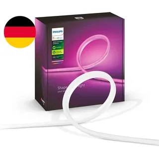 Philips Hue White & Color Ambiance Outdoor Lightstrip (2 M), Dimmbarer LED Strei