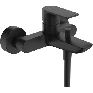 Hansgrohe Rebris E Einhebel-Wannenarmatur Schwarz Matt