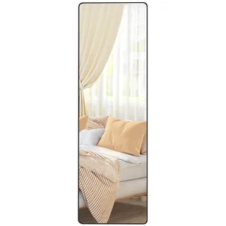 Songmics Ganzkörperspiegel 120 x 40 cm Schwarz