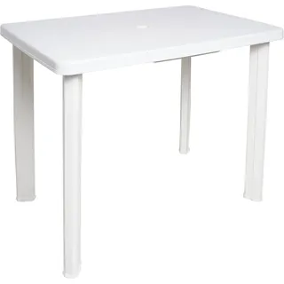 PROGARDEN Ipae-progarden Tisch Modular Oval 101 x 68 x 72 cm Weiß