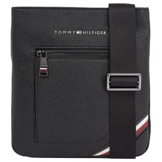 Tommy Hilfiger Herren Umhängetasche Central Crossover Mittelgroß, Mehrfarbig (Black), Einheitsgröße - Einheitsgröße