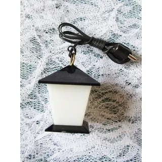 Krippenzubehör Laterne  für Krippen 3,5 cm Kunststoff Lampe Miniatur