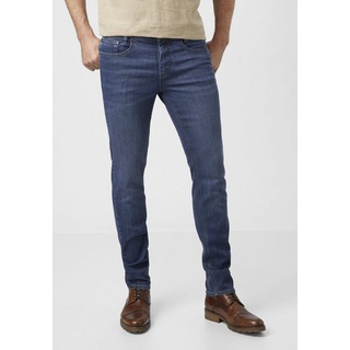 Paddock's Slim-fit-Jeans PIPE 5-Pocket Jeans mit Motion & Comfort Stretch blau W44/L34