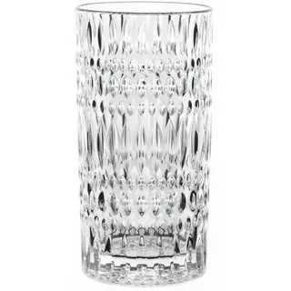 Nachtmann Vase Ethno, Klar, Glas, rund, 13.9x13.9x25.5 cm, ISO 9001, auch für frische Blumen geeignet, Dekoration, Vasen, Glasvasen